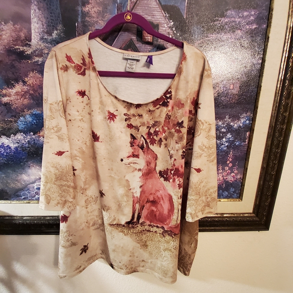FALL FOX T-SHIRT 2X WP